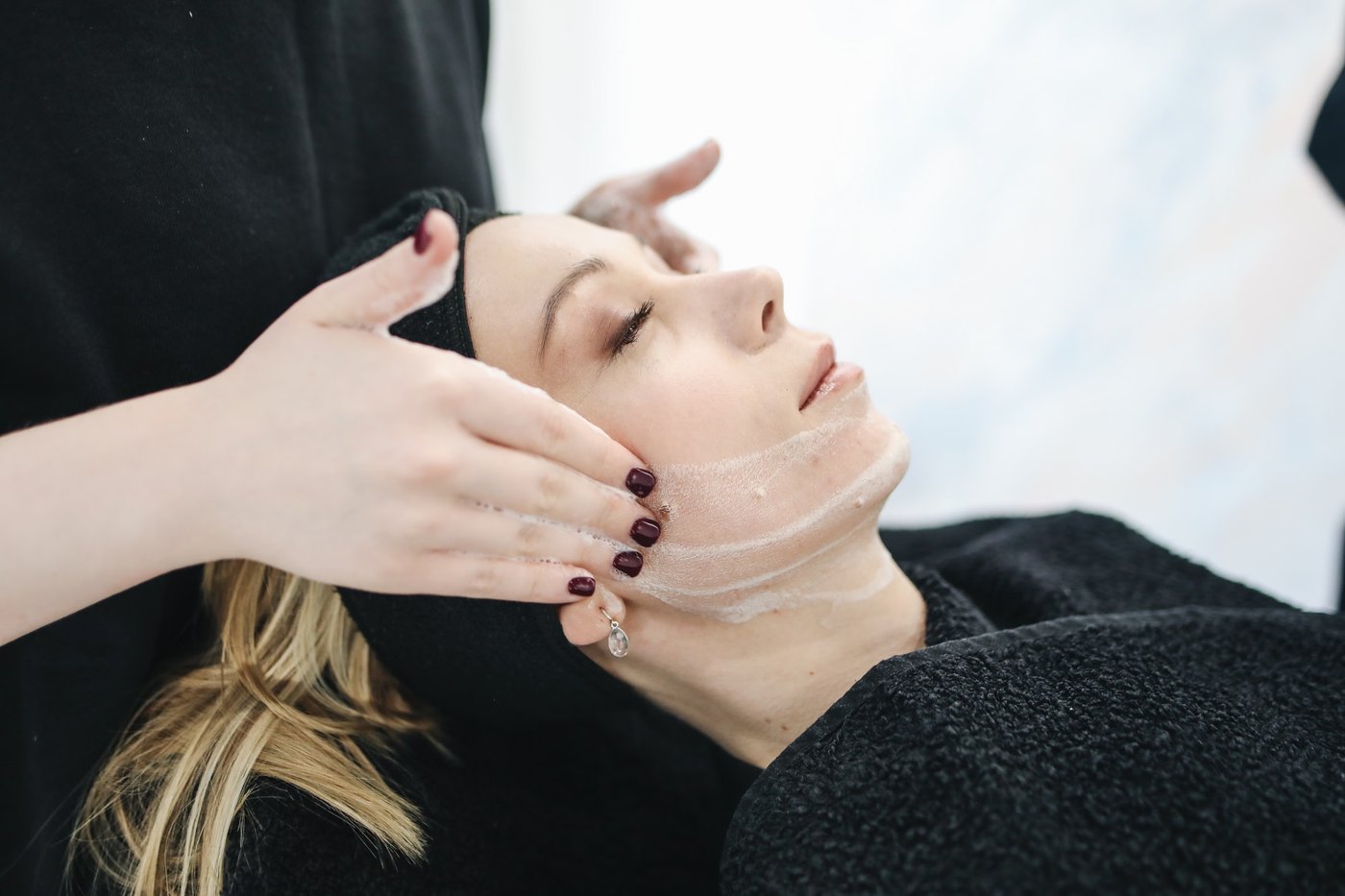 Clinical skin peel treatment (placeholder image)